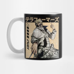 Humanity's Last Stand Terra Tee Capturing the Gritty Battles and Resilient Characters Mug